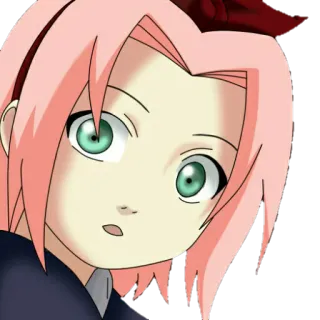 😳 Sakura Haruno Naruto anime, manga, sakura, haruno, naruto telegram sticker