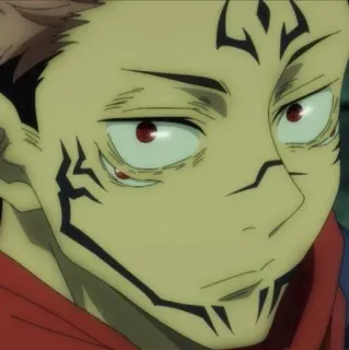 🎴 Ryomen Sukuna Jujutsu Kaisen Anime, Manga, Tovenaar, Vloek, Demon telegram sticker