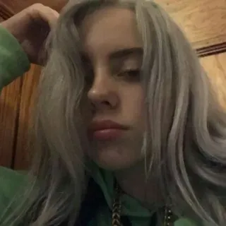 💖 Billie Eilish 比莉·艾利什, 歌手, 名人, 音乐, 流行明星 telegram sticker