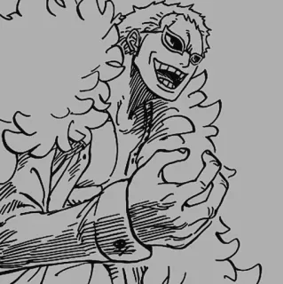 🦩 Donquixote Doflamingo One Piece อนิเมะ, มังงะ, ตัวร้าย, โดฟลามิงโก้, วันพีซ telegram sticker