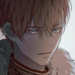 💙 Anime, Manga, Charakter, Porträt, Mann, Fantasy, Royalty telegram sticker