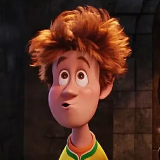 😗 Jonathan Loughran Hotel Transylvania filme de animação, personagem de desenho animado, Hotel Transilvânia, Jonathan Loughran, engraçado, para crianças telegram sticker
