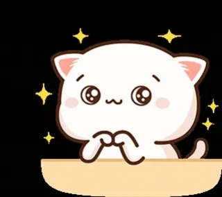 🥺 gatto, carino, kawaii, animale, animale domestico telegram sticker
