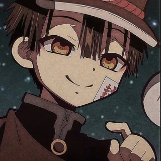 🏮 Amane Yugi/Hanako-kun Toilet-bound Hanako-kun Anime, Manga, Hanako, Hanako-kun del baño, Amane Yugi, lindo, personaje telegram sticker