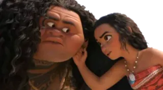 😠 Moana disney, film, ozean, cartoon, animiert whatsapp sticker