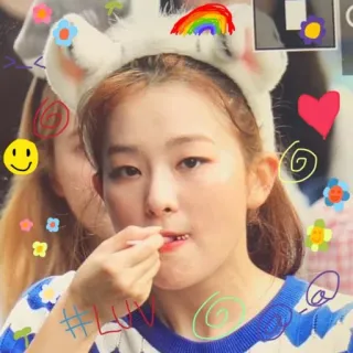 👘 Person, Regenbogen, süß, Blumen, Herz, Aufkleber, lächelnd telegram sticker