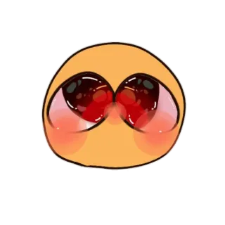 🥲 Emoji, Emoticon, Meme, Triste, Piangere, Anime, Lacrime telegram sticker