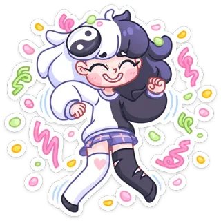 Янина :: @stickroom whatsapp stickers