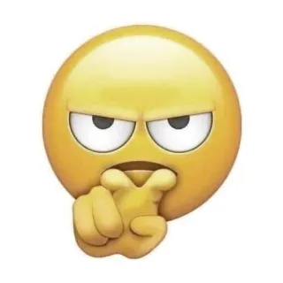 ✨ 이모티콘, 불쾌한, 가운데 손가락, 분노, 무례한, 표정 telegram sticker