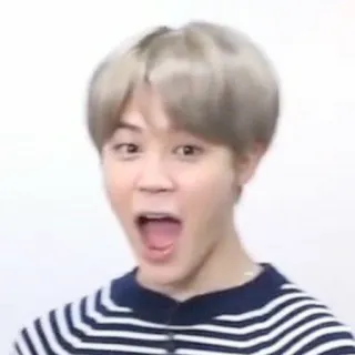 😮 Jimin kpop, sänger, person, unterhaltung, mann, glücklich telegram sticker