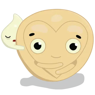 ❤️ cartoon, cute, heart, kawaii, hug whatsapp sticker
