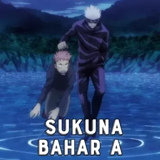 🃏 Sukuna SUKUNA BAHAR A Anime, Personnages, Sukuna telegram sticker