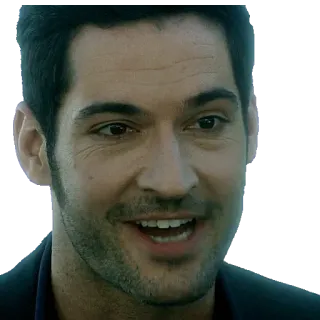😄 Lucifer luzifer, serie, lächeln, teufel telegram sticker