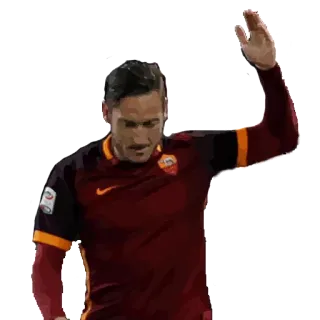 ✋ Francesco Totti футбол, спортсмен, Тотти, Рома, Италия telegram sticker