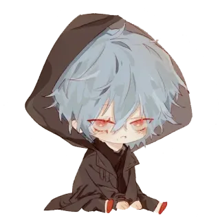 😕 Shigaraki Tomura My Hero Academia Аниме, Манга, Персонаж, Фанатское творчество whatsapp sticker