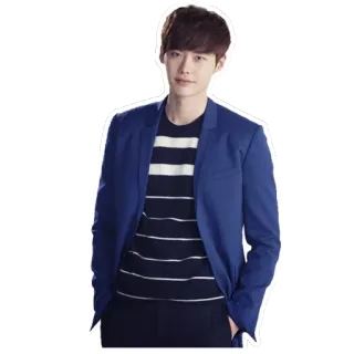 😊 Lee Jong-suk acteur, coréen, célébrité, mannequin, beau, mode, homme telegram sticker