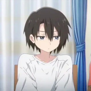🍓 Shoya Ishida A Silent Voice anime, character, shoya ishida, a silent voice, boy, manga telegram sticker