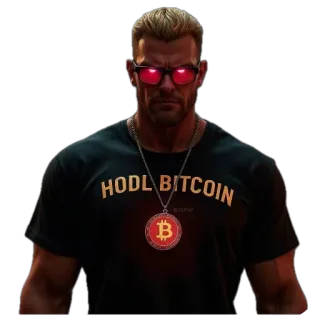 🫥 HODL BITCOIN Bitcoin, Criptomoneda, Hodl, Moneda digital, Finanzas, Inversión telegram sticker