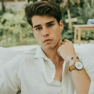 ⚡ Homme, Mannequin, Portrait, Décontracté, Beau, Masculin telegram sticker