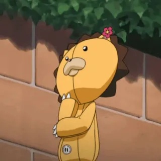 🍁 Kon Bleach Anime, Bleach, Kon, Peluche, Fiore, Leone telegram sticker