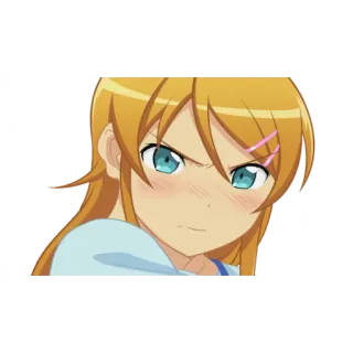😡 Anime, Chica, Enfadada, Sonrojo telegram sticker