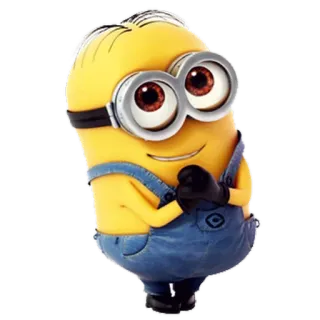 🙂 Minion Despicable Me Minion, Cartone animato, Giallo, Personaggio, Cattivissimo Me telegram sticker