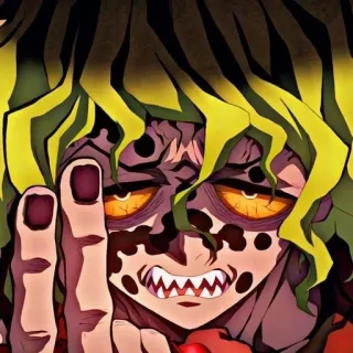 💚 Anime, Personagem, Dedo do meio, Ofensivo telegram sticker