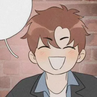 🎞 Dibujo animado, Anime, Personaje, Sonrisa, Feliz, Lindo telegram sticker