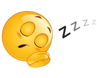 😴 ZZZ Emoji, Dormir, zzz, Fatigué, Sieste, Rêve telegram sticker