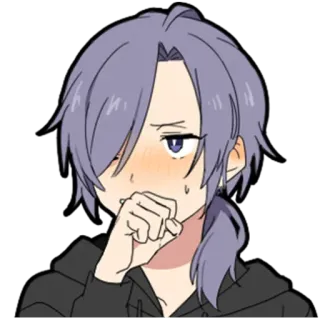 😳 Аниме, Манга, Персонаж, Искусство, Иллюстрация telegram sticker