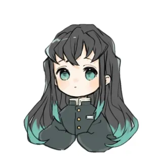 ☁️ Muichiro Tokito Demon Slayer Anime, Chibi, Demon Slayer, Muichiro, Tokito whatsapp sticker