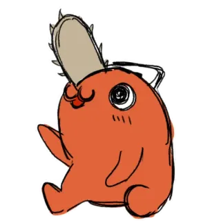 Chainsaw Man • Arts • @keiriststicks whatsapp stickers