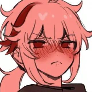 🥵 Kaedehara Kazuha Genshin Impact 动漫, 原神, 万叶, 枫原万叶, 游戏, 角色 telegram sticker