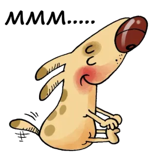 😊 cane, animale, cartone animato, illustrazione, animale domestico, carino whatsapp sticker
