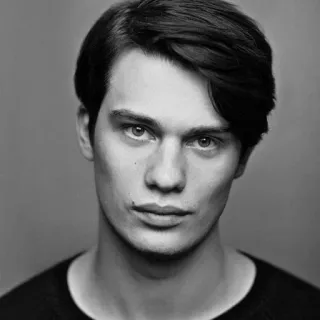 💸 portret, mężczyzna, przystojny, czarno-biały, męski, twarz, osoba telegram sticker