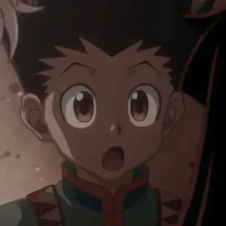 😲 Gon Freecss Hunter x Hunter anime, Gon, Hunter x Hunter, cartoon, portrait telegram sticker