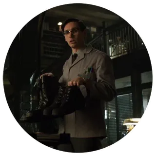 👢 Edward Nygma Gotham Эдвард Нигма, Готэм, DC Comics, Загадочник, Персонаж, Ботинки telegram sticker
