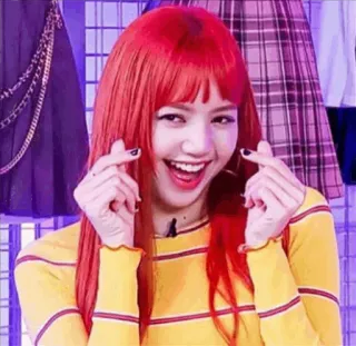 🍊 Lisa K-pop, Idool, Zanger, Danser, Entertainment, Aziatisch, Beroemdheid telegram sticker