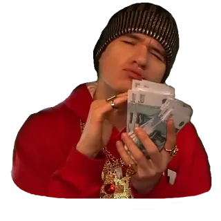 💰 dinero, rico, riqueza, bling, efectivo whatsapp sticker