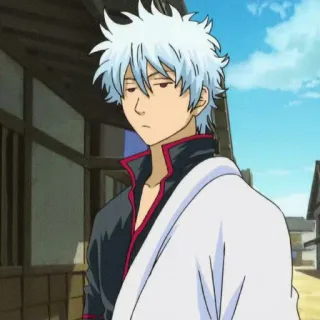 🍡 Gintoki Sakata Gintama Anime, Manga, Drôle, Comédie, Gintama, Samouraï, Gintoki, Sakata telegram sticker