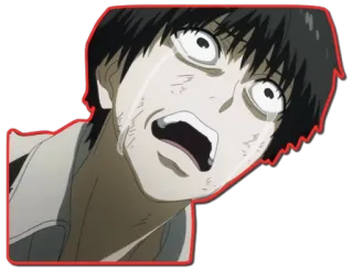 😭 Ken Kaneki Tokyo Ghoul Anime, Llorando, Triste, Tokyo Ghoul, Kaneki telegram sticker