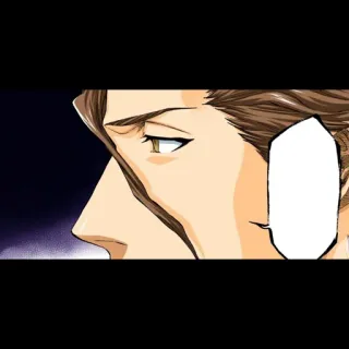 🧬 Sosuke Aizen Bleach 애니메이션, 만화, 아이젠, 소스케, 캐릭터 telegram sticker