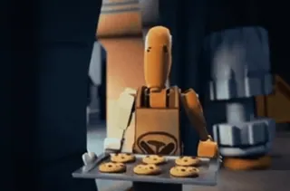 🟠 lego, cookies, dummy, toy, baking telegram sticker
