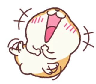 😌 狗, 可爱, 快乐, 笑, 柴犬, 动物 telegram sticker