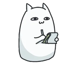 Cat & Bunny by @GIFSTIKI telegram stickers