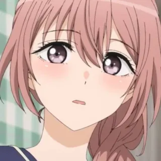 😶 Anime, Garota, Fofa, Mangá, Feminino, Personagem, Ilustração telegram sticker