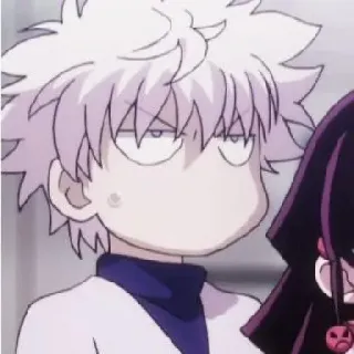 💞 Killua Zoldyck Hunter x Hunter Anime, Cartone animato, Killua, Hunter x Hunter, Personaggio telegram sticker