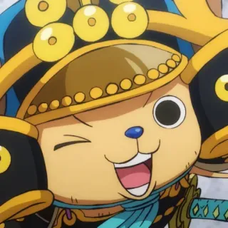 😉 Tony Tony Chopper One Piece Animé, Manga, Pirate, Chapeau de paille, Docteur telegram sticker