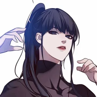 🥜 woman, cartoon, person, art, anime telegram sticker