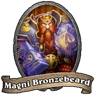 ⚒ Magni Bronzebeard nain, armure, barbe, guerrier, fantaisie, héros, personnage de jeu whatsapp sticker